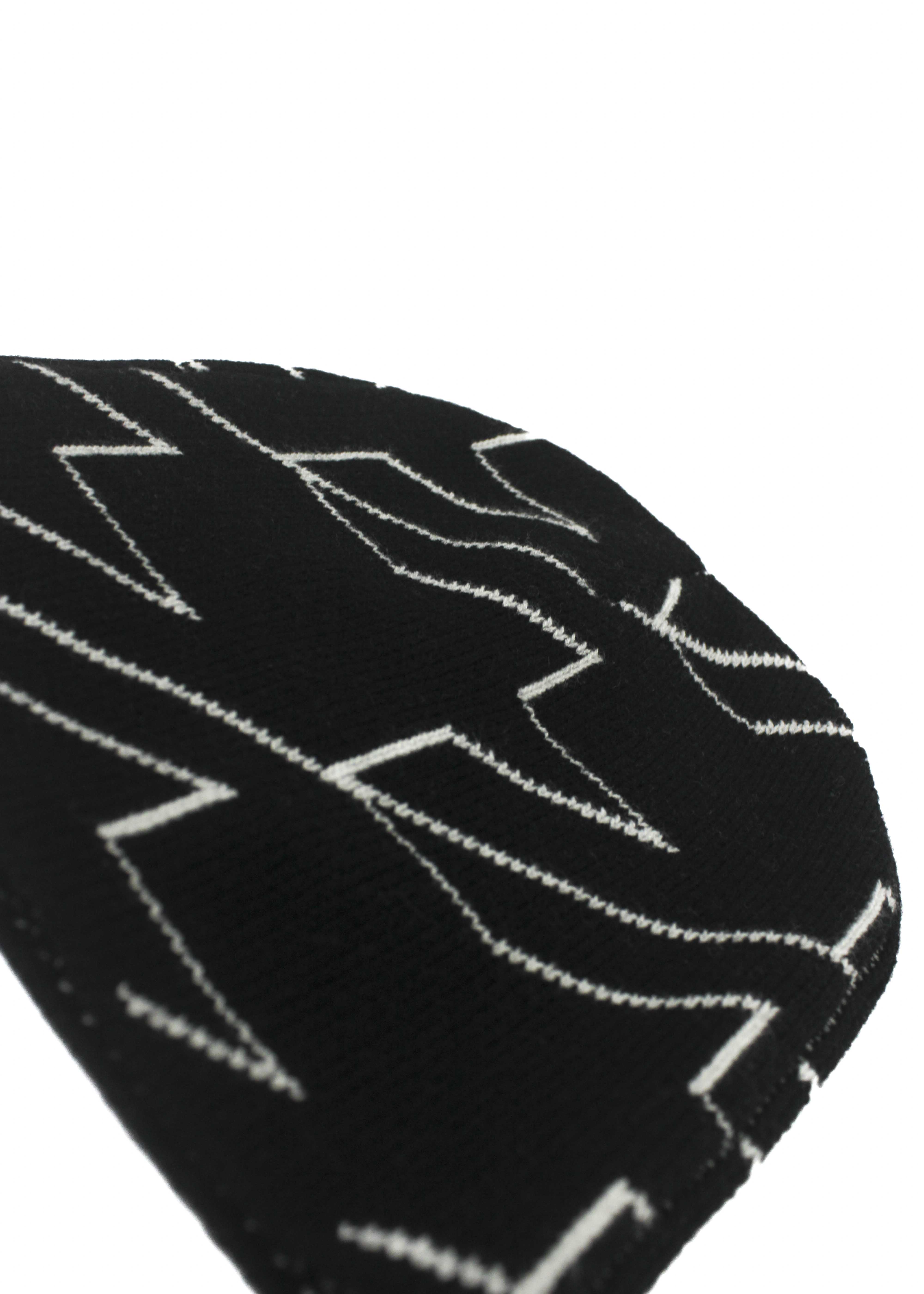 Iceberg Kids Cappello Beanie Nero (dettaglio)