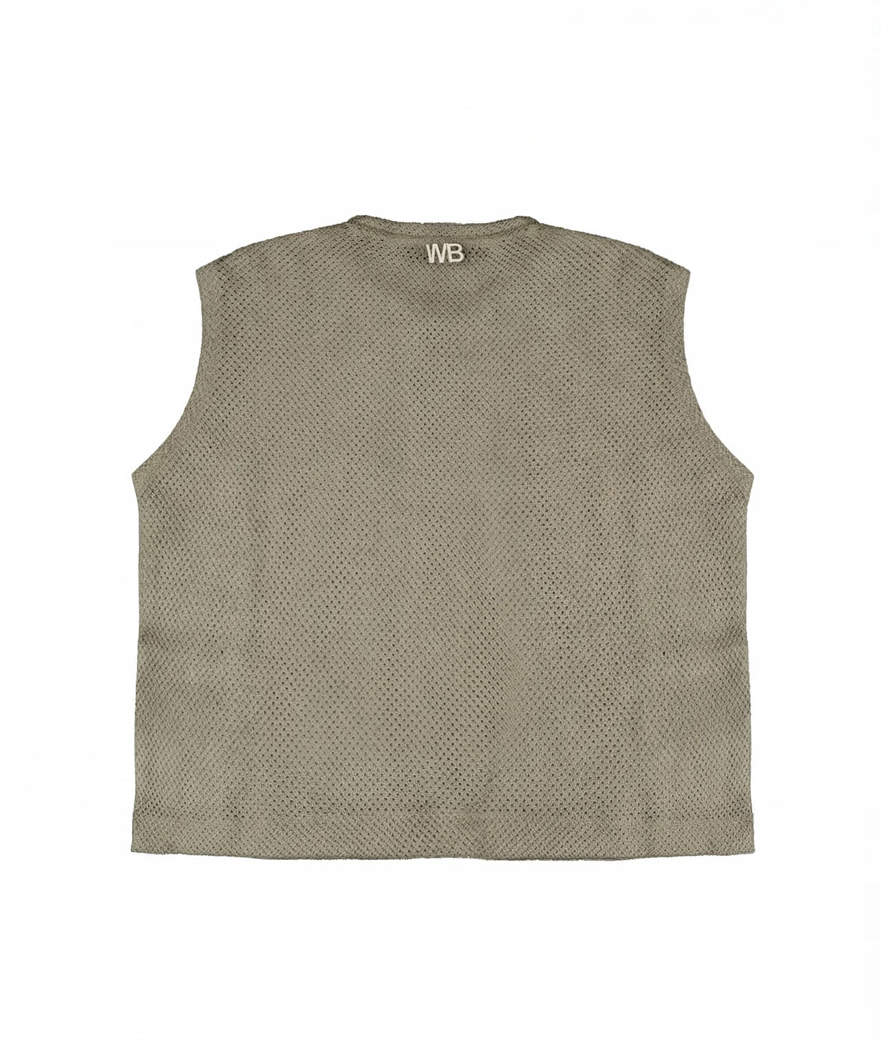 I'M Brian Kids Canotta Verde in Maglia Traforata per Bambini