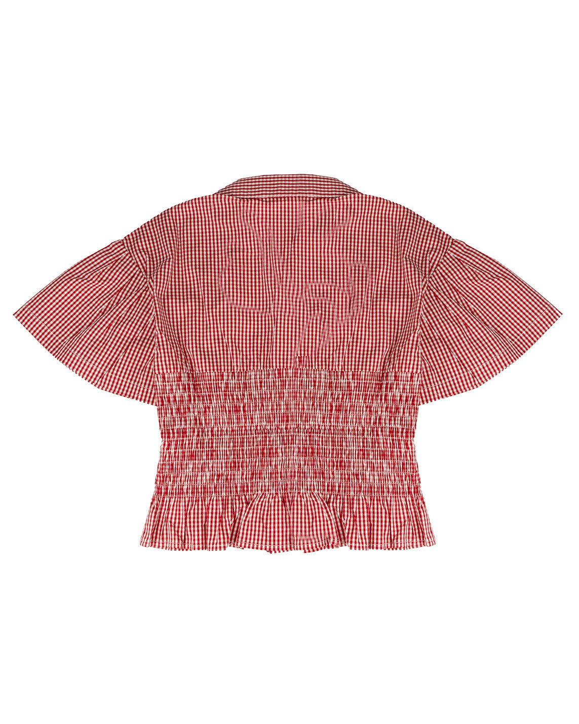 Vicolo Kids Camicia a Quadri Rossa per Bambine