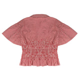 Vicolo Kids Camicia a Quadri Rossa per Bambine