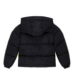 Barrow Kids Piumino Nero con Logo (retro)