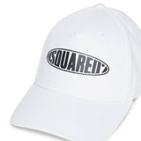 Dsquared2 Kids Berretto Bianco con Logo