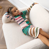 MSGM Kids Maglione Multicolor per Bambine