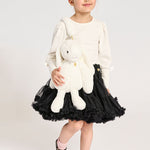 Angel's Face Borsa Rabbit Panna con Pelliccia Sintetica per Bambine