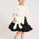 Angel's Face Borsa Rabbit Panna con Pelliccia Sintetica per Bambine