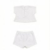 Elisabetta franchi la mia bambina Set Completo 2pz. Avorio per Neonate
