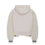 Barrow Kids Felpa Crema con Cappuccio con Patchwork per Bambini (retro)