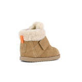 Colors of California Stivale Scamosciato con Pelo per Neonate