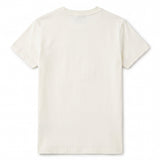 Just Cavalli Kids T-Shirt Bianco con Logo Strass Rosa e Nero per Bambine