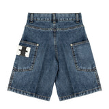 Yes London Kids Bermuda in Denim per Bambini
