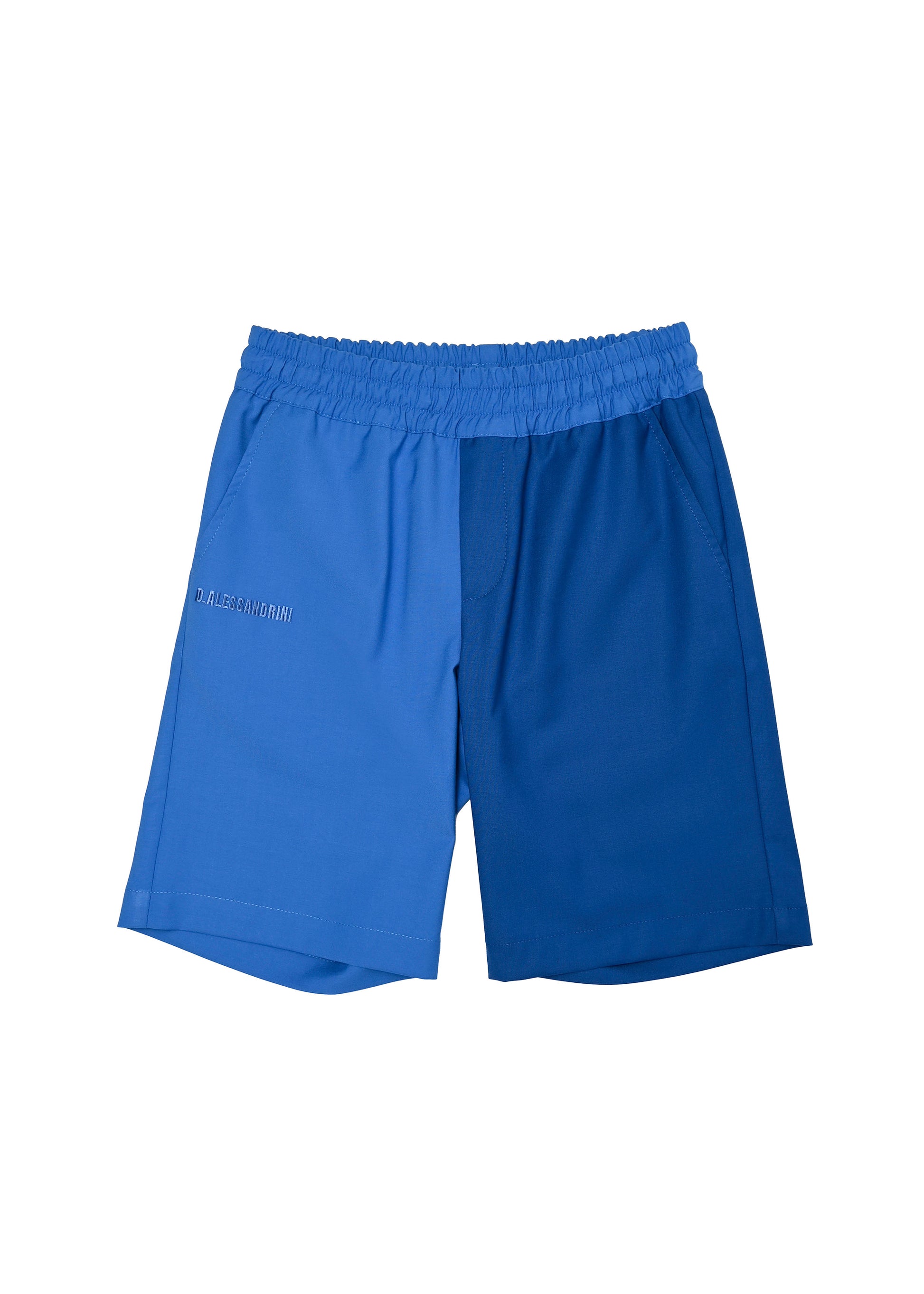 Daniele Alessandrini Bermuda Royal Blu Degradè per Bambini