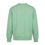 Palm Angels Kids Felpa Girocollo Verde con Stampa Logo per Bambini