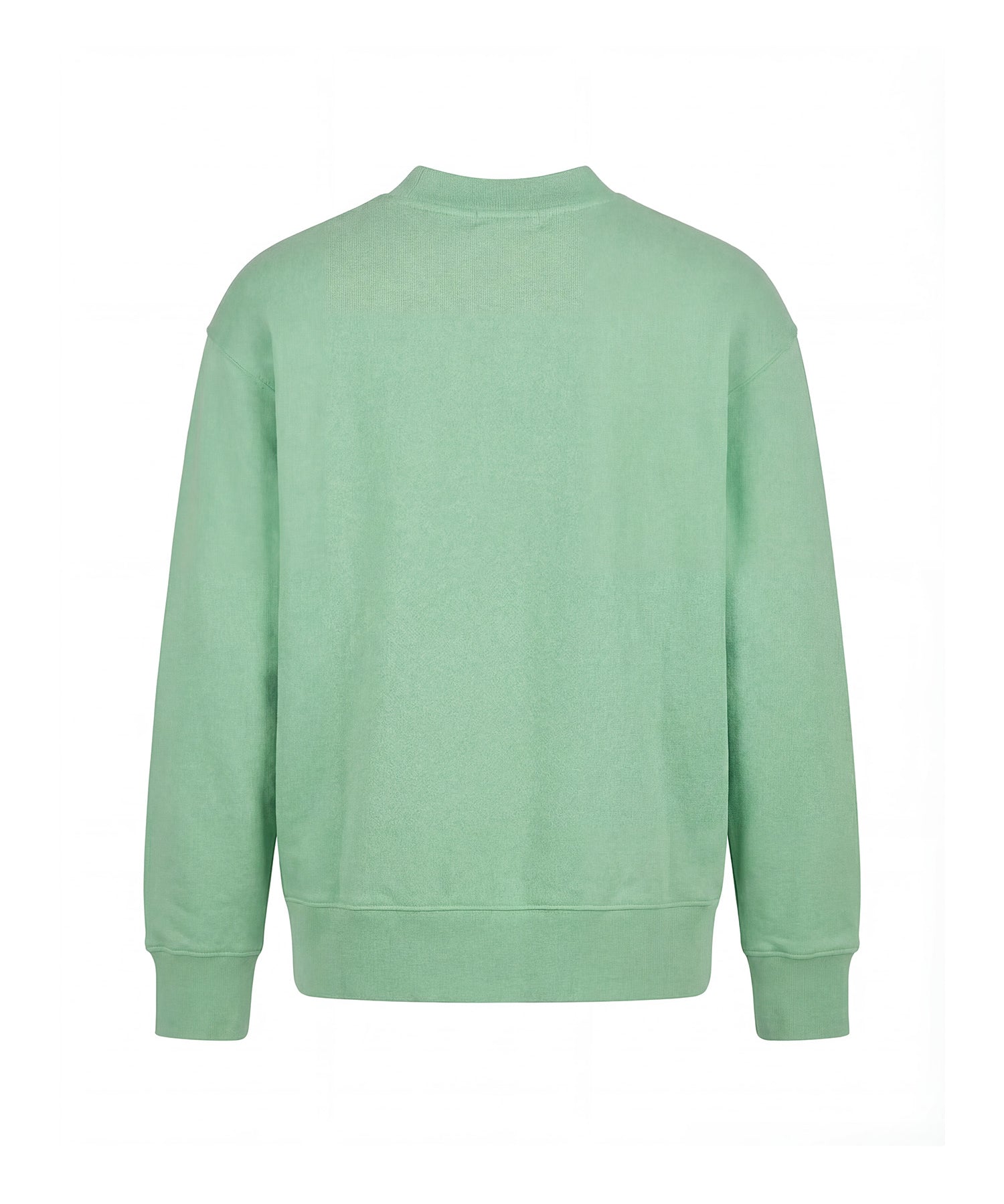 Palm Angels Kids Felpa Girocollo Verde con Stampa Logo per Bambini