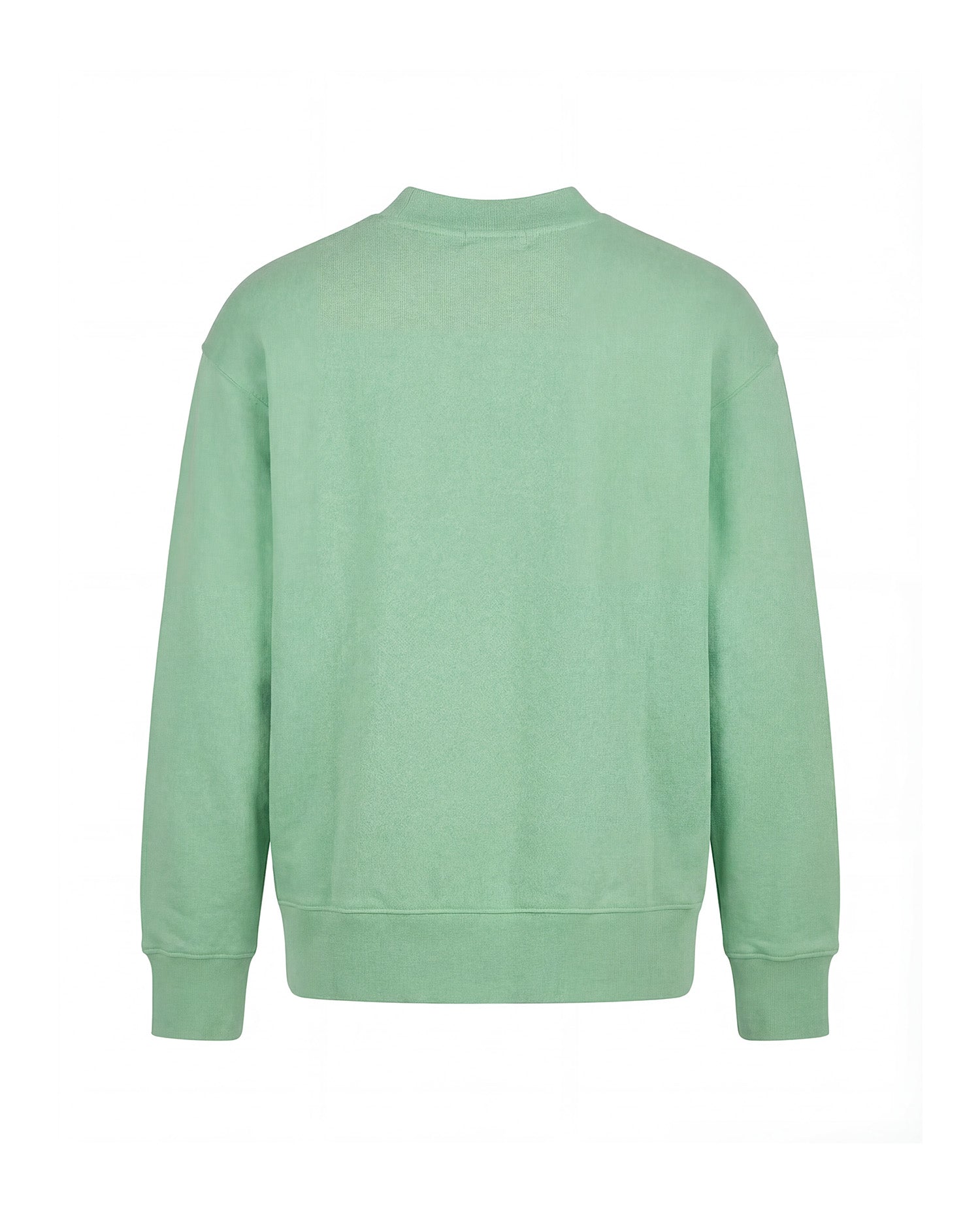 Palm Angels Kids Felpa Girocollo Verde con Stampa Logo per Bambini