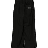 John Richmond Kids Pantalone Nero con Coulisse per Bambini