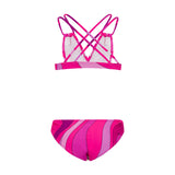 Emilio Pucci Kids Costume 2pz a Fantasia con Incrocio sul Retro per Bambine