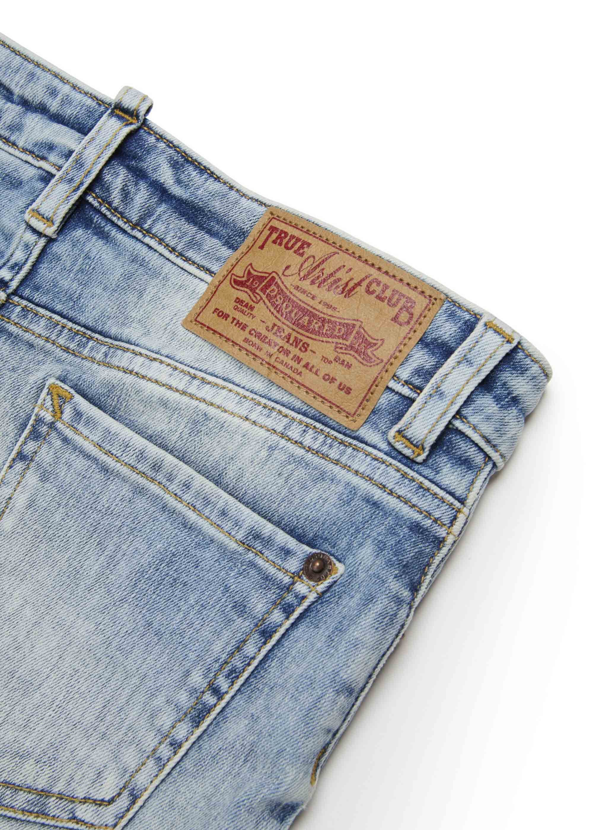 Dsquared2 Kids Gonna Denim Marmorizzata per Bambine