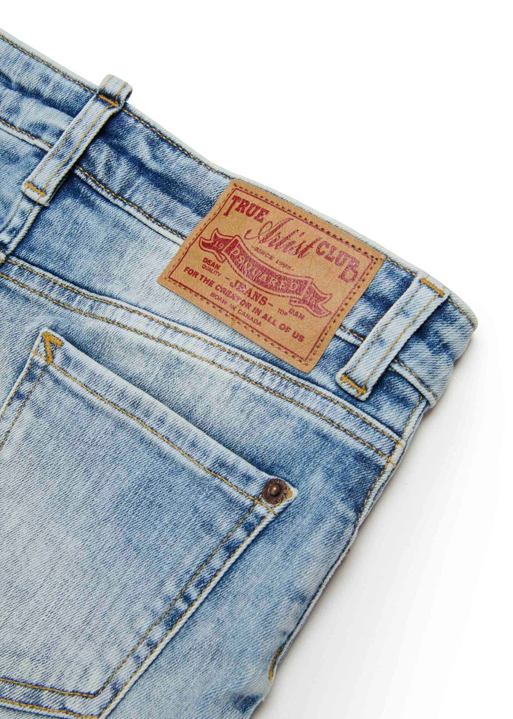 Dsquared2 Kids Gonna Denim Marmorizzata per Bambine