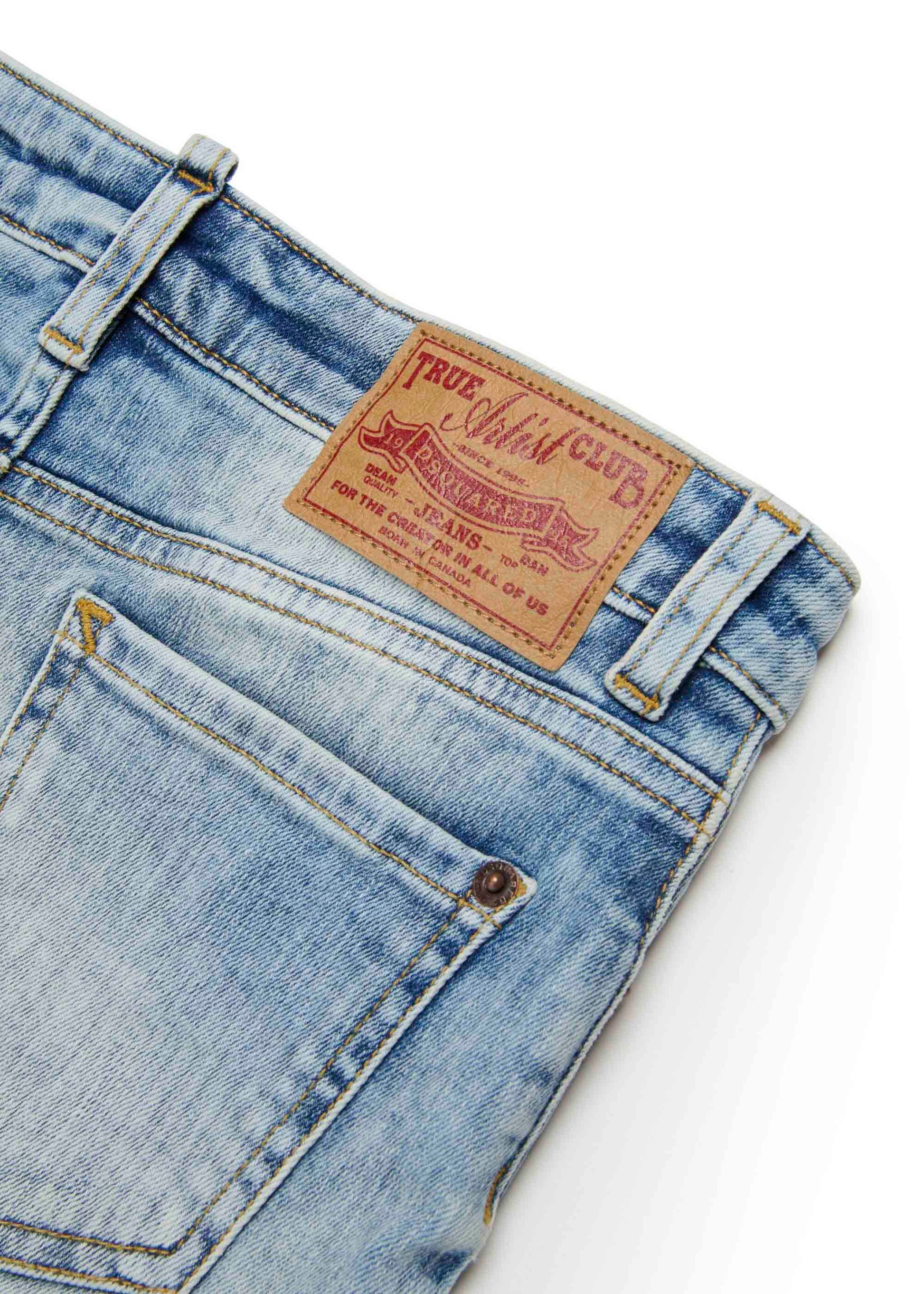 Dsquared2 Kids Gonna Denim Marmorizzata per Bambine