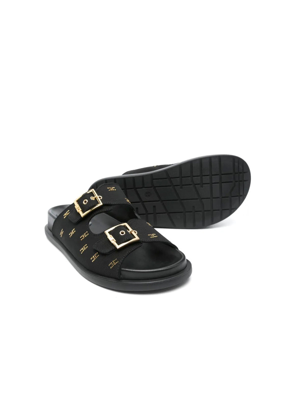 Elisabetta Franchi La Mia Bambina Sandalo Nero per Bambine