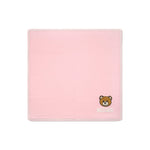 Moschino Kids Coperta Rosa con Intarso Teddy Bear per Neonati