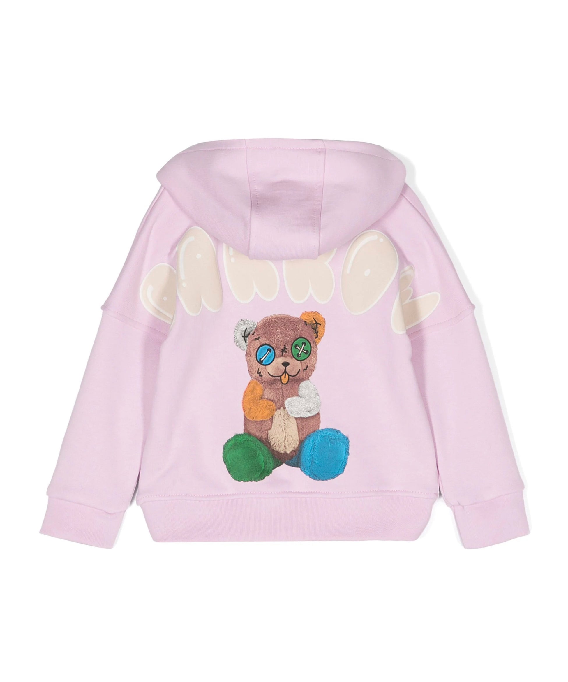 Barrow Kids Felpa con Cappuccio Rosa per Neonate retro