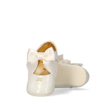 Elisabetta Franchi Ballerina Milk con Fiocco per Neonate