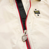 Blauer Kids Giubbino a Vento Nastrato Dodge Bianco per Bambini