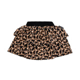 Moschino Kids Gonna nero con Teddy Bear per Neonate