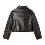 Twinset Kids Giubbino in Pelle per Bambine