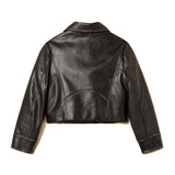 Twinset Kids Giubbino in Pelle per Bambine