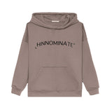 Hinnominate Kids Felpa Fango con Cappuccio e Logo per Bambini