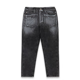 Iceberg Kids Jeans Denim Nero con Effetto Acid Wash per Bambini