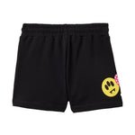 Barrow Kids Short Nero con Stampe per Bambine