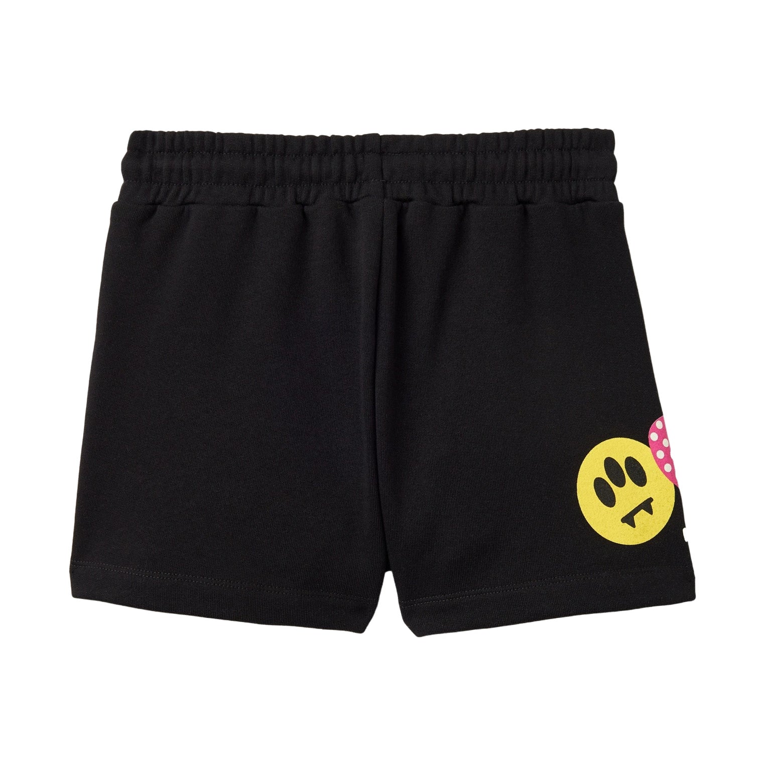 Barrow Kids Short Nero con Stampe per Bambine