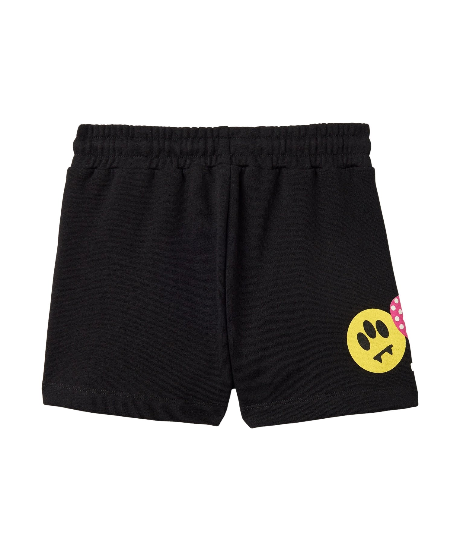Barrow Kids Short Nero con Stampe per Bambine