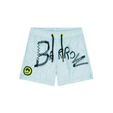 Barrow Kids Costume Boxer Celeste con Stampa per Bambini
