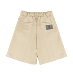 Roberto Cavalli Kids Bermuda Beige con Coulisse e Logo per Bambini