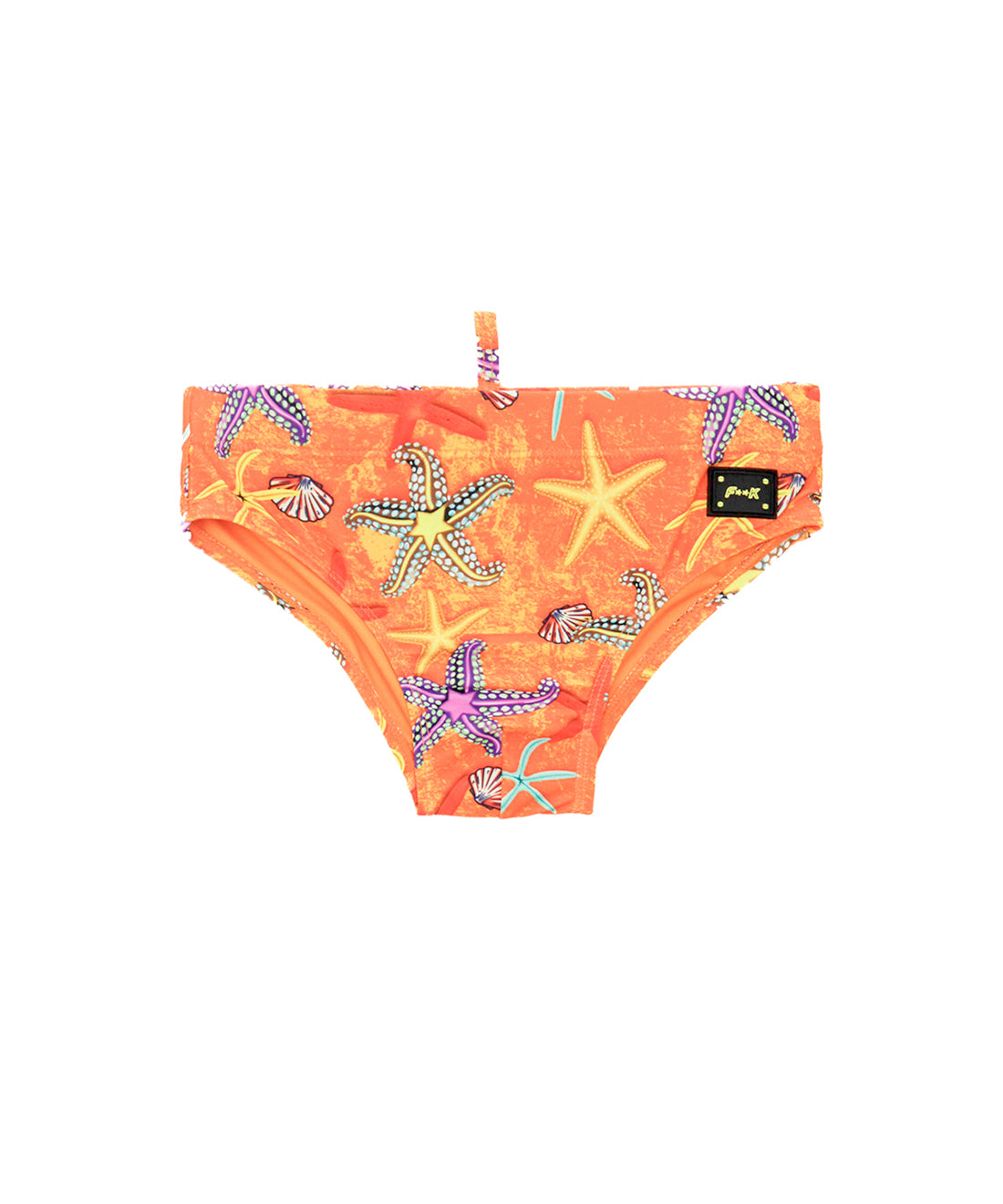Costume Slip Fantasia Mood Marine Arancione per Bambini (FRONTE)