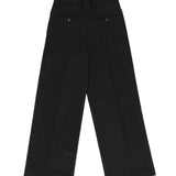 Maison Margiela Kids Pantalone Nero con Logo Unisex