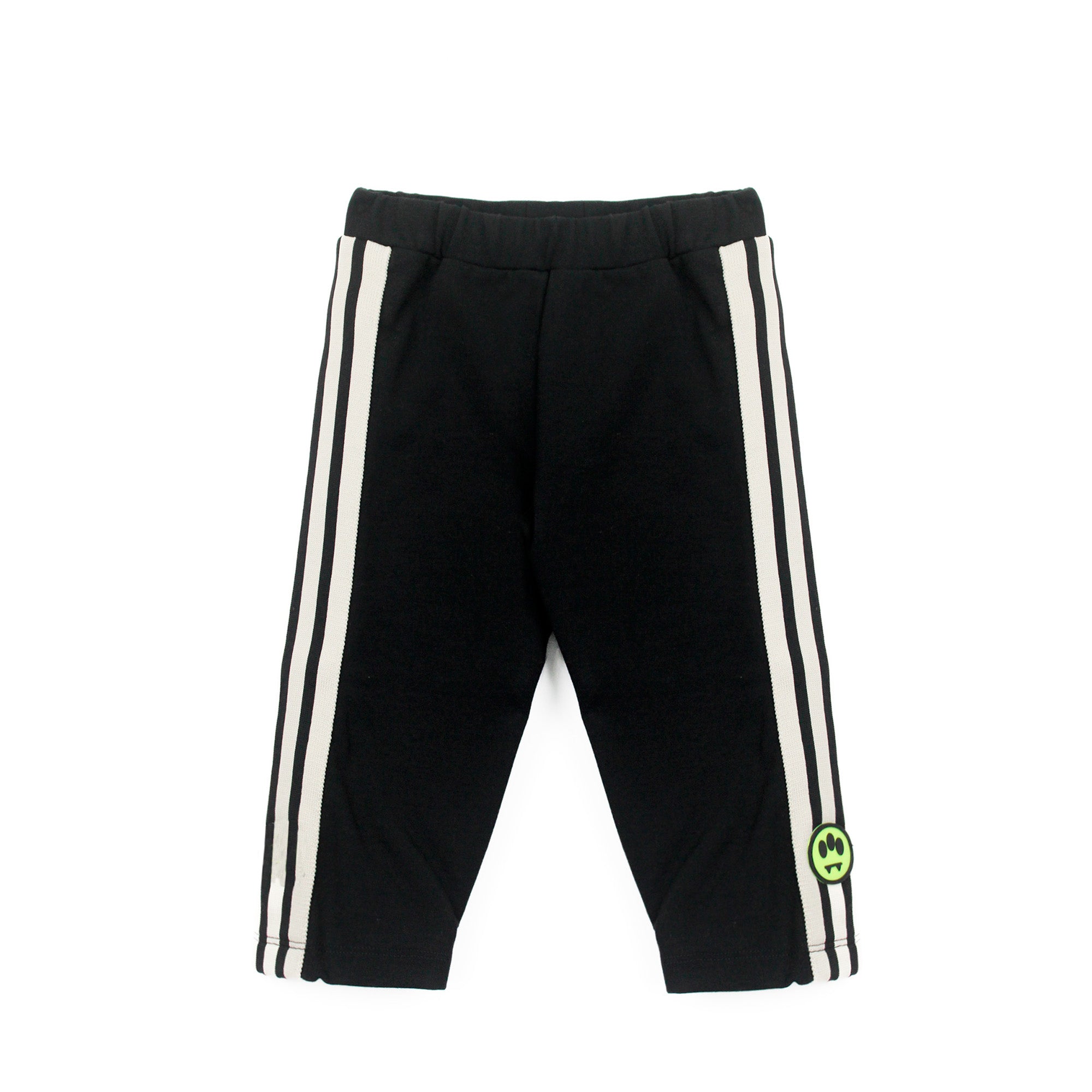 Barrow Kids Leggings Nero con Smile per Neonate