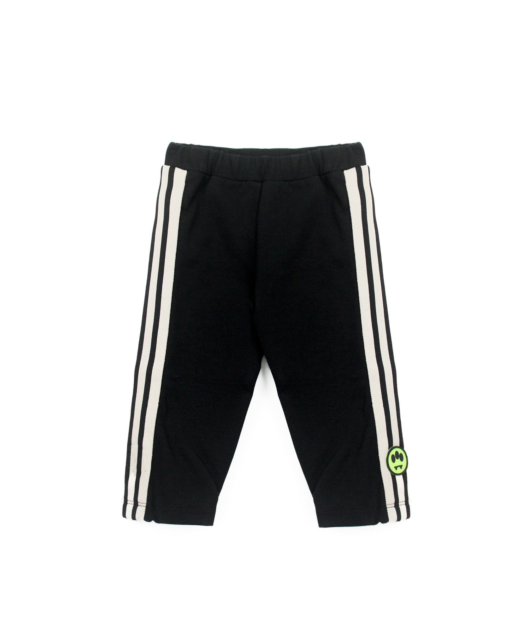 Barrow Kids Leggings Nero con Smile per Neonate
