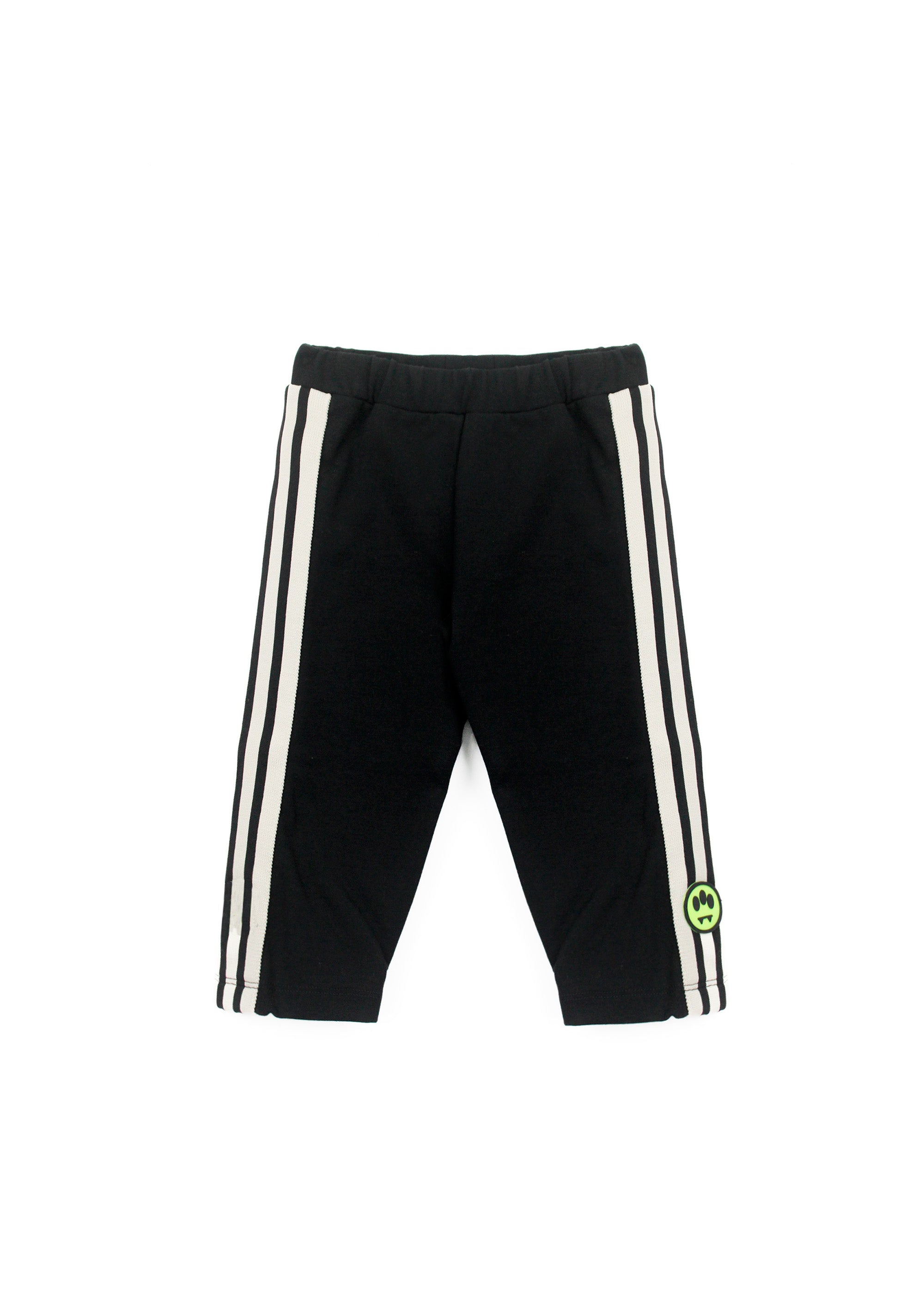 Barrow Kids Leggings Nero con Smile per Neonate