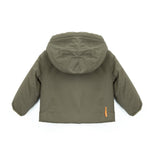 SUNS Kids Giubbotto beige con Cappuccio e Interno in Pelliccia per Neonati