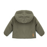 SUNS Kids Giubbotto beige con Cappuccio e Interno in Pelliccia per Neonati