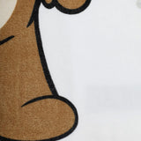 Moschino Kids Poncho Towel con Teddy Bear per Neonati