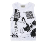 Iceberg Kids Canotta Bianca con Stampa Daffy Duck