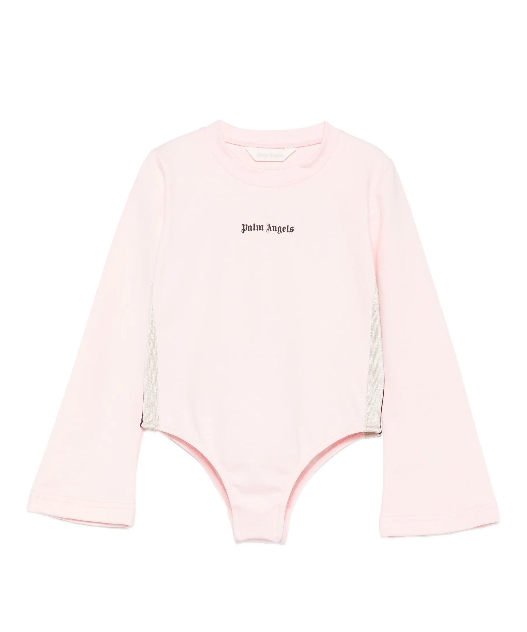 Palm Angels Kids Body Rosa con Logo per Bambine
