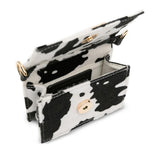 MSGM Kids Borsa in Pelle Fantasia Pony con Targa Logo per Bambine