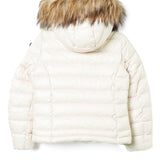 Blauer Kids Giubbino Bianco con Pelliccia per Bambine (retro)